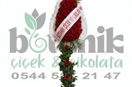Canlı Tekli Çelenk