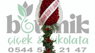 Canlı Tekli Çelenk